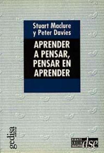 Aprender a pensar. Pensar en aprender