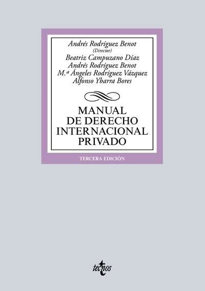 Manual de Derecho Internacional privado (3ª ed. 2016)