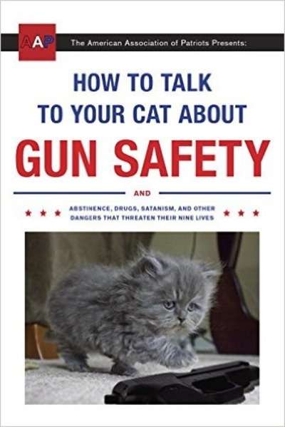 How to Talk to Your Cat About Gun Safety