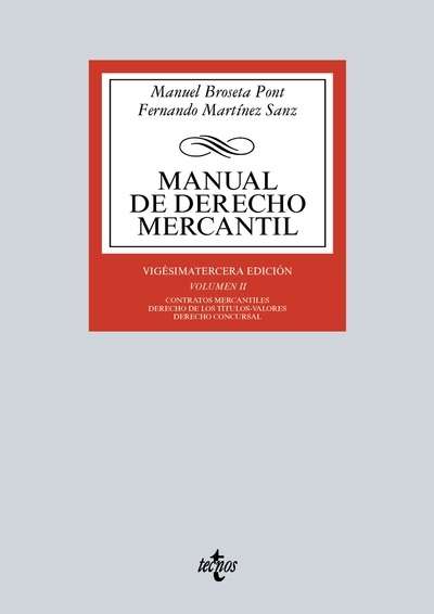 Manual de Derecho Mercantil