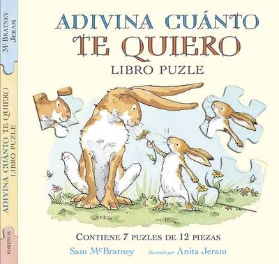 Adivina cuánto te quiero libro puzzle