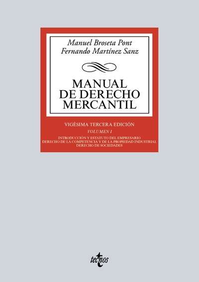 Manual de Derecho Mercantil