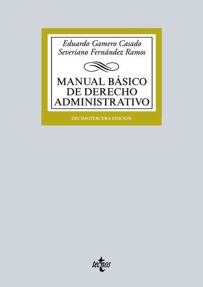 Manual básico de Derecho Administrativo