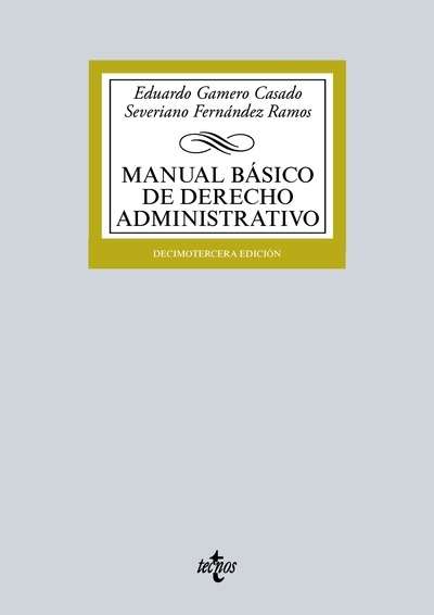 Manual básico de Derecho Administrativo