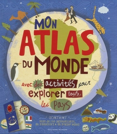 Mon Atlas du monde avec des activités