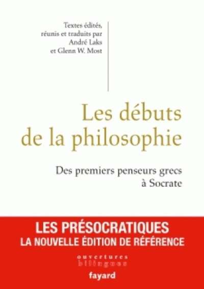 Les débuts de la philosophie grecque