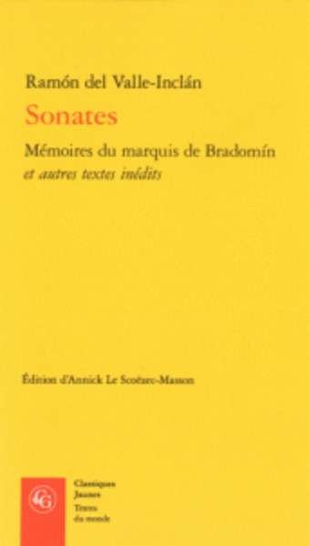 Sonates - Mémoires du marquis de Bradomín et autres textes inédits