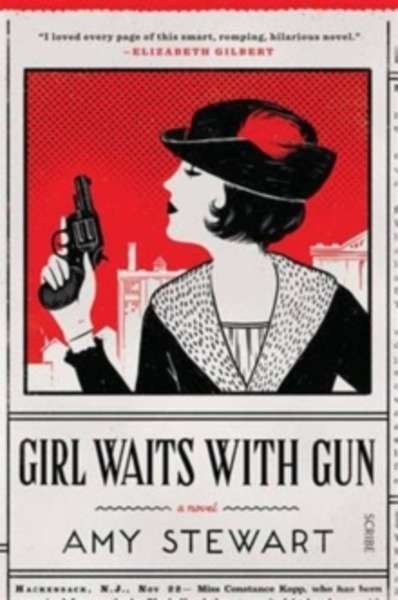 Girl waits with gun