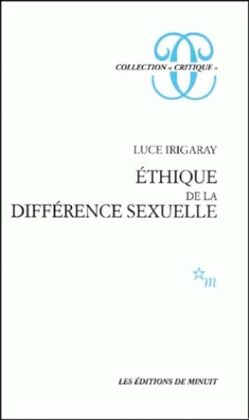 Ethique de la différence sexuelle