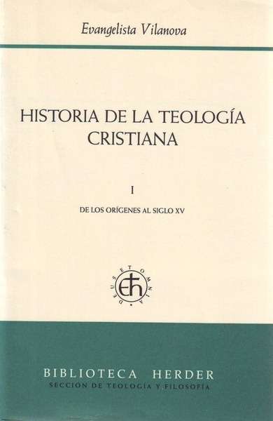 Historia de la teología cristiana I