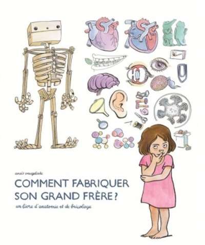 Comment fabriquer son grand frère? Un livre d'anatomie et de bricolage