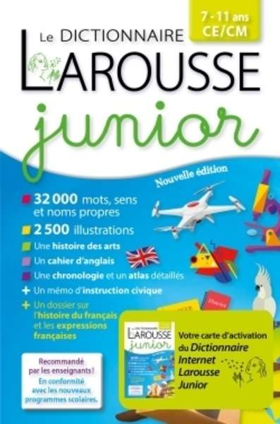 Dictionnaire junior 7/11 ans plus