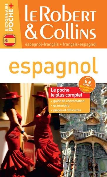 Dictionnaire Robert x{0026} Colins Poche plus Espagnol