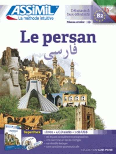 Le persan, superpack débutants et faux-débutants B2 - Avec 4 CD Audio