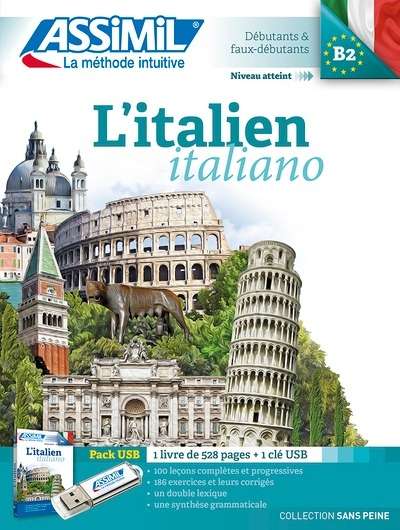 L'italien - Pack USB : 1 livre