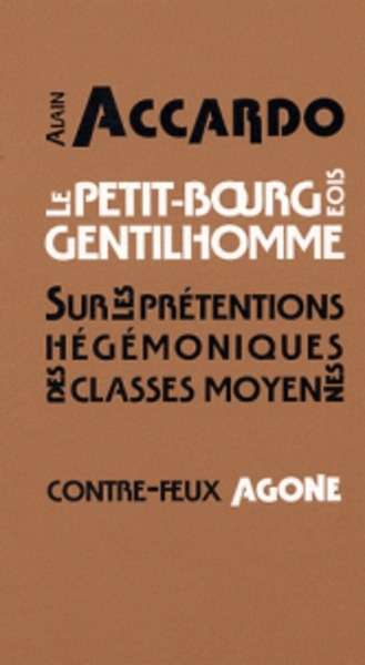 Le petit bourgeois gentilhomme