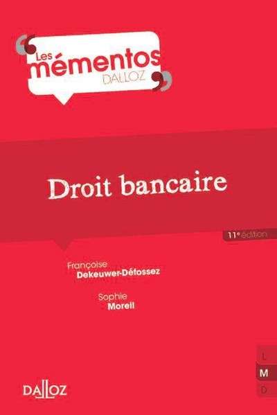 Droit bancaire (Éd. 2016)