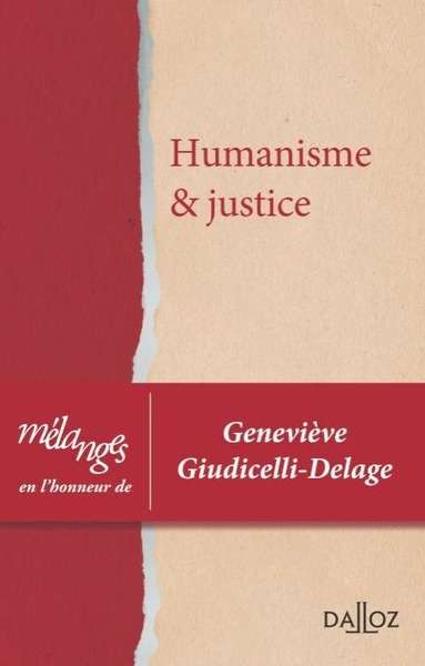 Humanisme et justice