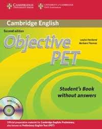 Objective PET (2nd edition). Student's Book without answers