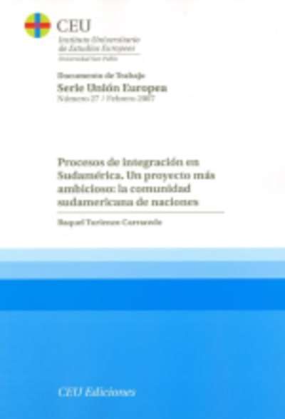 Procesos de integración en Sudamérica