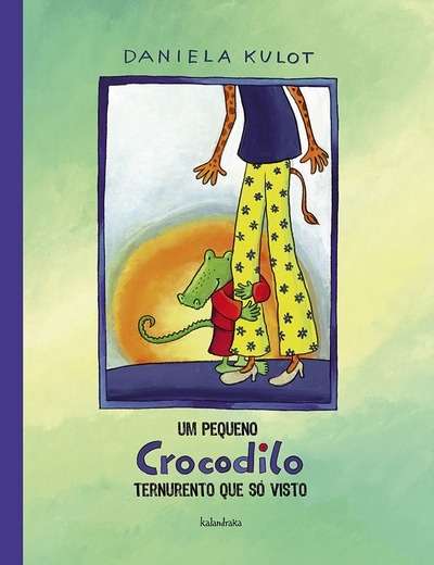 Um pequeno Crocodilo ternurento que só visto