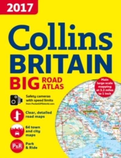 2017 Collins Big Road Atlas Britain