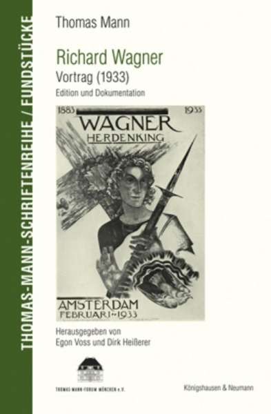 Richard Wagner. Vortrag (1933)