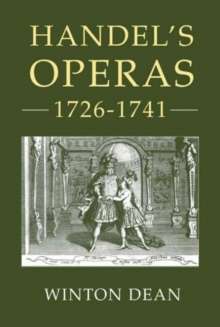 Handel s Operas, 1726-1741