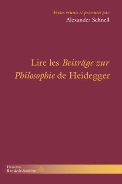 Lire les Beiträge de Heidegger