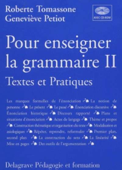 Pour enseigner la grammaire