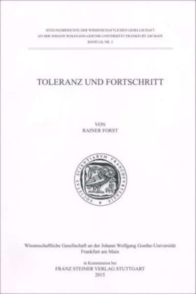 Toleranz und Fortschritt