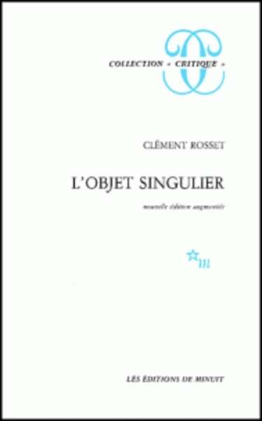 L'objet singulier