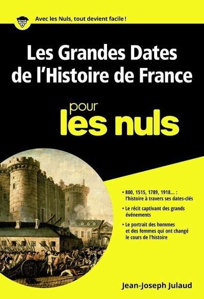 Les grandes dates de l'histoire de France poche pour les nuls