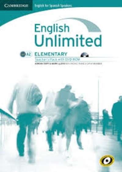 English unlimited for spanish speakers elementary teacher s pack (teacher s book with dvd-rom)