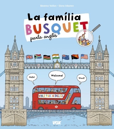 La família Busquet parla anglès