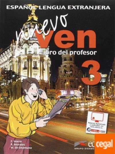 Nuevo ven 3 (B2-B2+)  Libro del profesor + CD audio (descargable)