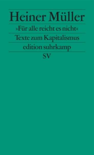 "Für alle reicht es nicht"