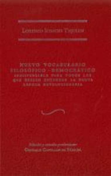 Nuevo vocabulario filosófico-democrático