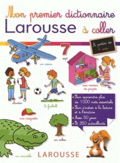 Mon premier dictionnaire Larousse à coller