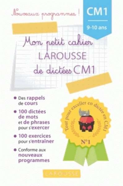 Petit cahier de dictées CM1