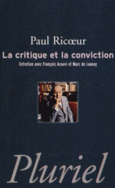 La critique et la conviction