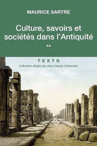 Culture, savoirs et sociétés dans l'Antiquité