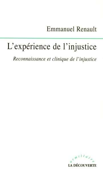 L'experience de l'injustice