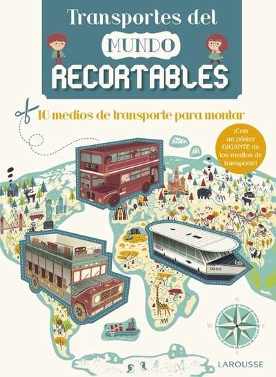 Transportes del mundo recortables