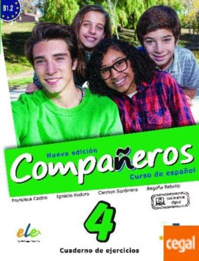 Compañeros 4 (B1.2)  Cuaderno de ejercicios + Licencia digital