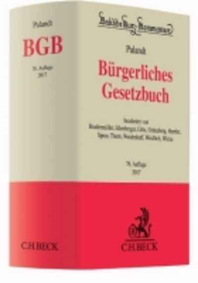 Bürgerliches Gesetzbuch (BGB), Kommentar