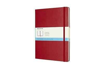 Moleskine Cuaderno clásico - XL - Punteado rojo escarlata