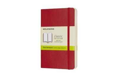Moleskine Cuaderno clásico TB - P - Liso rojo escarlata