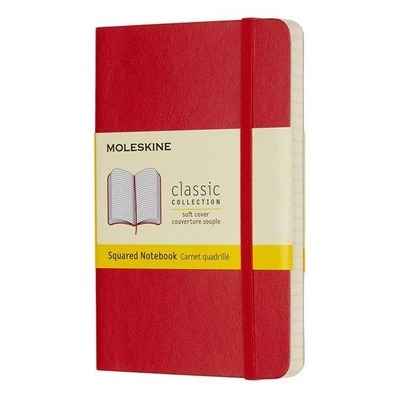 Moleskine Cuaderno clásico TB - P - Cuadriculado rojo escarlata
