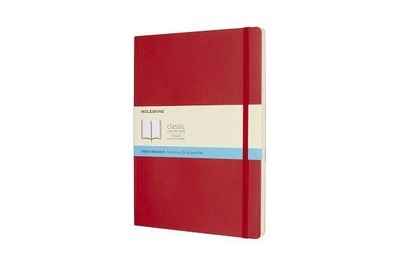 Moleskine Cuaderno Clásico TB - XL - Liso rojo escarlata